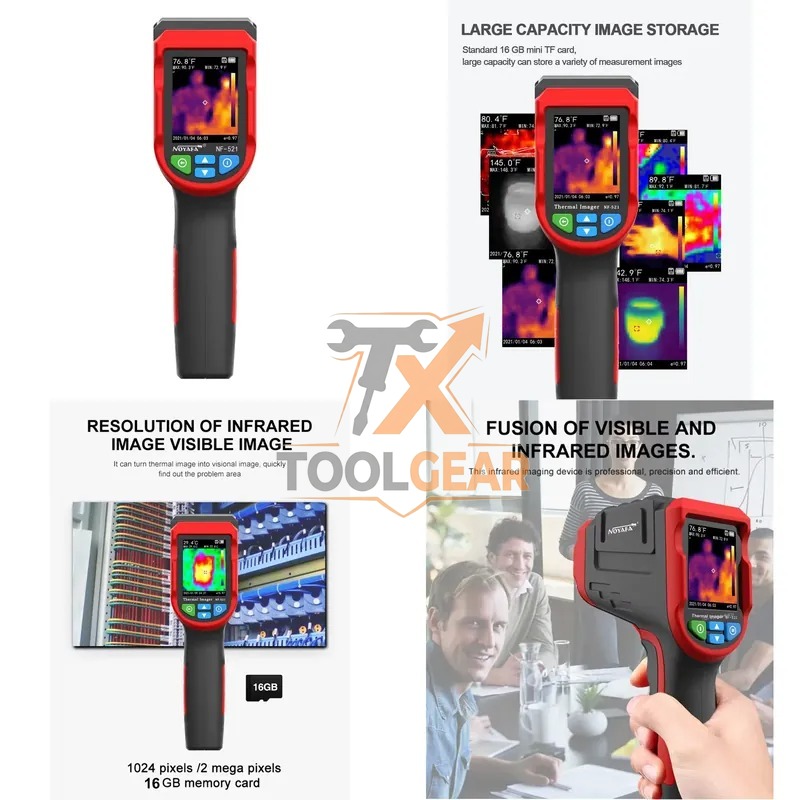 Nf 521 Thermal Imaging Camera - 2026年ホットセール* NOYAFAサーマルイメージングNF-521ネットワークサーマルイメージングCCTVカメラ