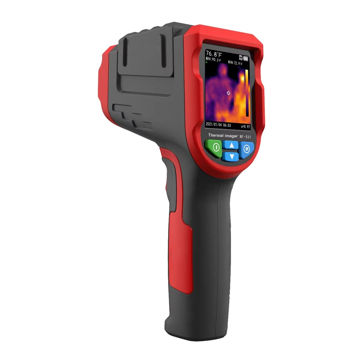 Nf 521 Thermal Imaging Camera - NF-521 熱画像カメラは可視光と赤外線の画像を融合させます