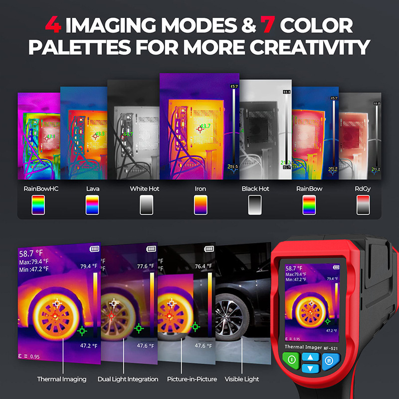 NOYAFA NF-521赤外線サーマルイメージングカメラ  - Nf 521 Thermal Imaging Camera のレビューと価格