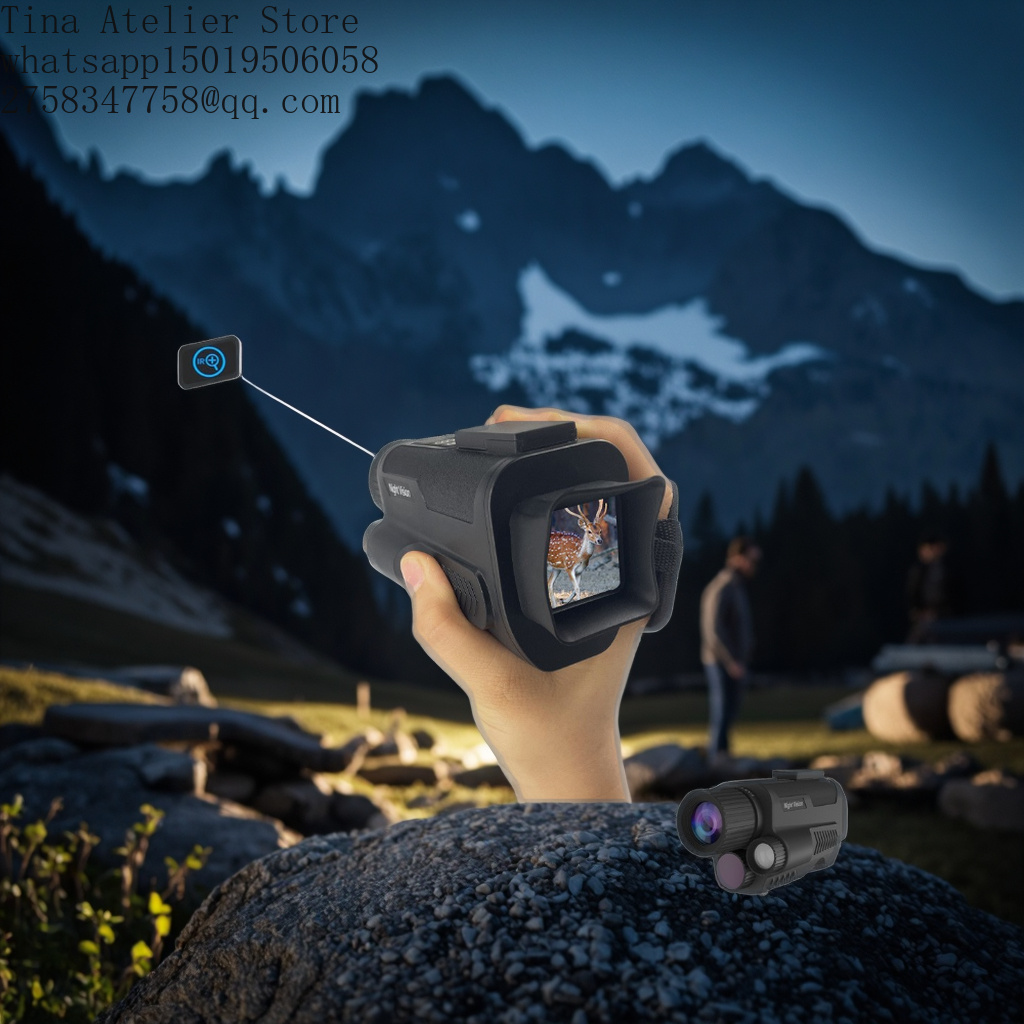 Z9001 サーマルスコープ サーマル単眼鏡 40MP 8倍 - Thermal Scope Night Vision Monocular のレビューと価格