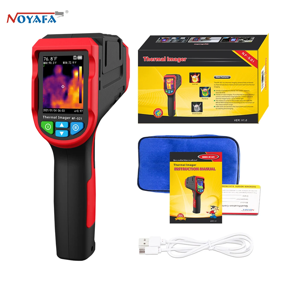 NF-521 自動温度測定工業用赤外線サーマルイメージングカ - Nf 521 Thermal Imaging Camera のレビューと価格